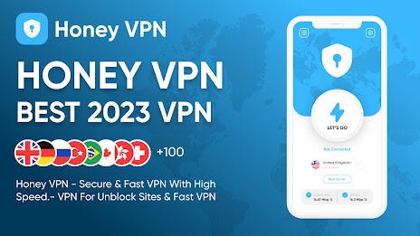 Honey VPN - Fast & Secure 스크린샷 0