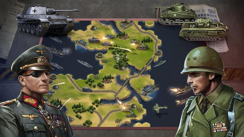 WW2: World War Strategy Games Captura de pantalla 3