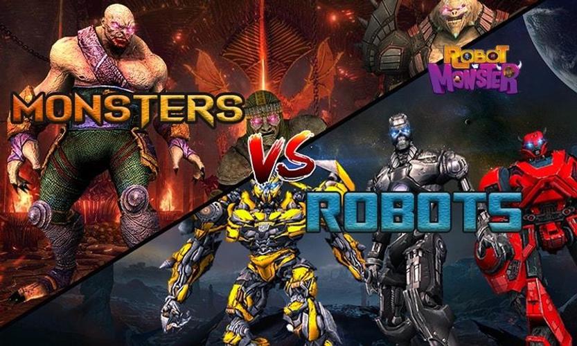 Schermata Monster vs Robot Extreme Fight 2