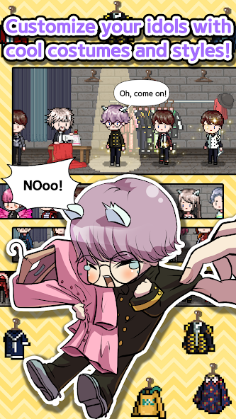 Schermata K-POP Idol Producer Mod 2