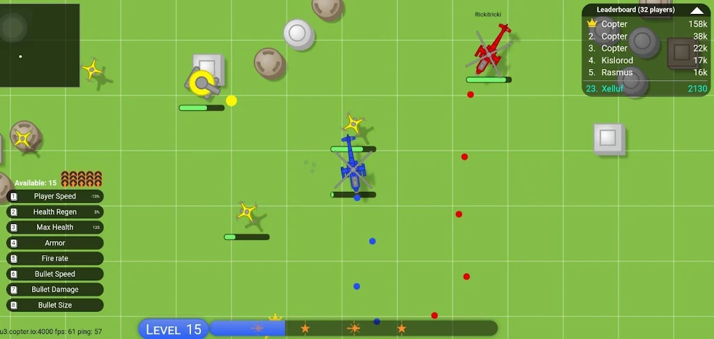 copter.io -Destroy the enemies Ekran Görüntüsü 2