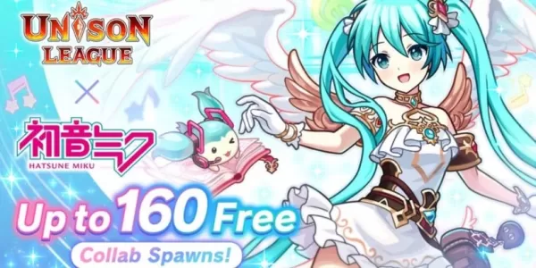 UNISON League para colaborar com Hatsune Miku e ídolos vocalóides de topo
