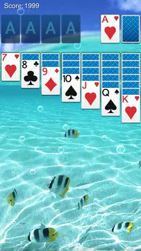 Solitaire: Ocean Blue Ảnh chụp màn hình 0