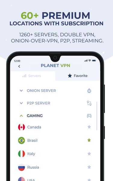 Free VPN Planet स्क्रीनशॉट 3