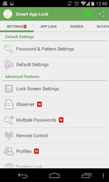 Schützen(Smart AppLock) Screenshot 0