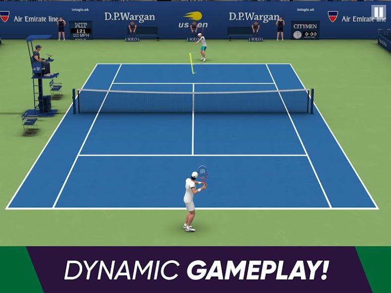 Tennis World Open 2023 - Sport Mod স্ক্রিনশট 3