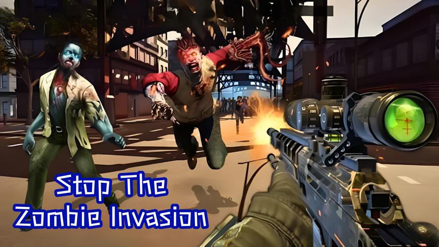 Zombie Apocalypse-Dead City Скриншот 0