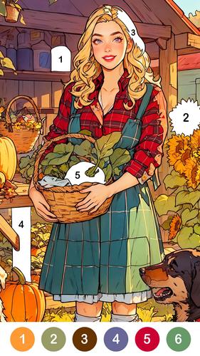 Farm Country Color By Number應用截圖第0張