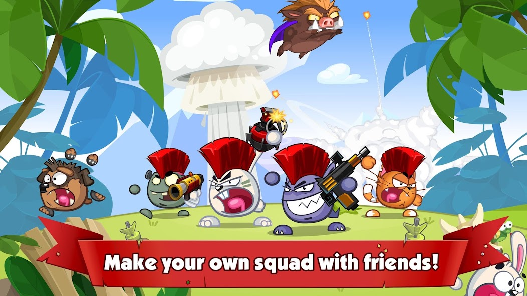 Wormix: PvP Tactical Shooter Mod应用截图第2张