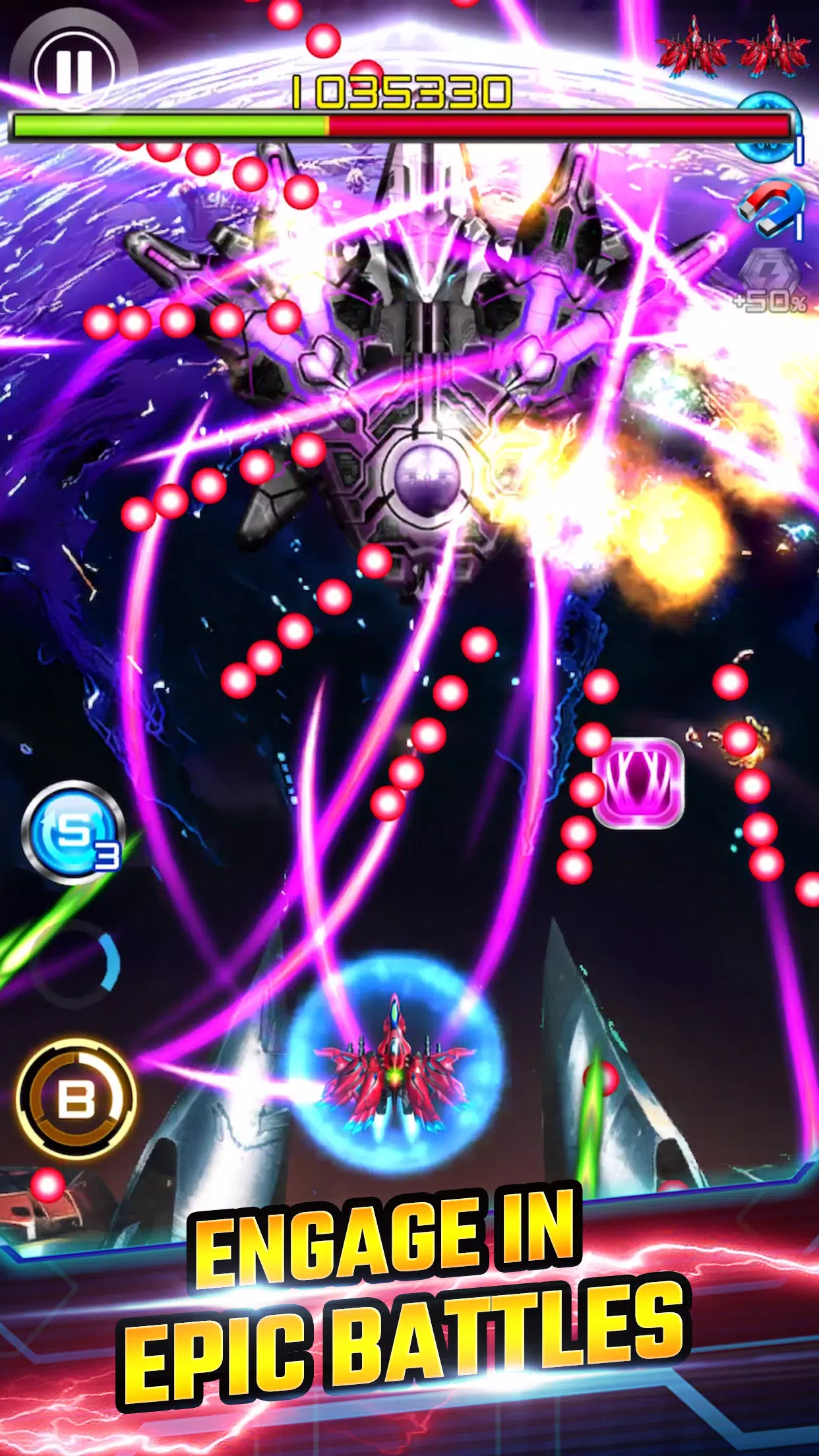 Lightning Fighter 2 ဖန်သားပြင်ဓာတ်ပုံ 3