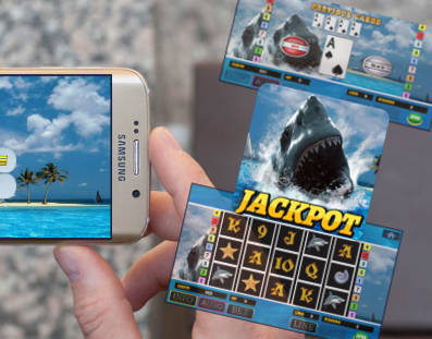 CASINO MEGA WIN: Wild Shark Slot Machine 스크린샷 1