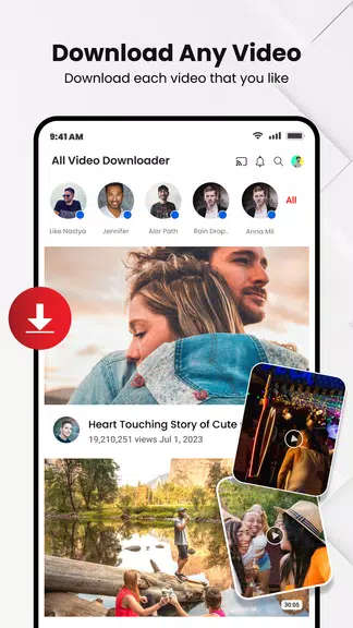 Video Downloader App - Mesh Schermafbeelding 1