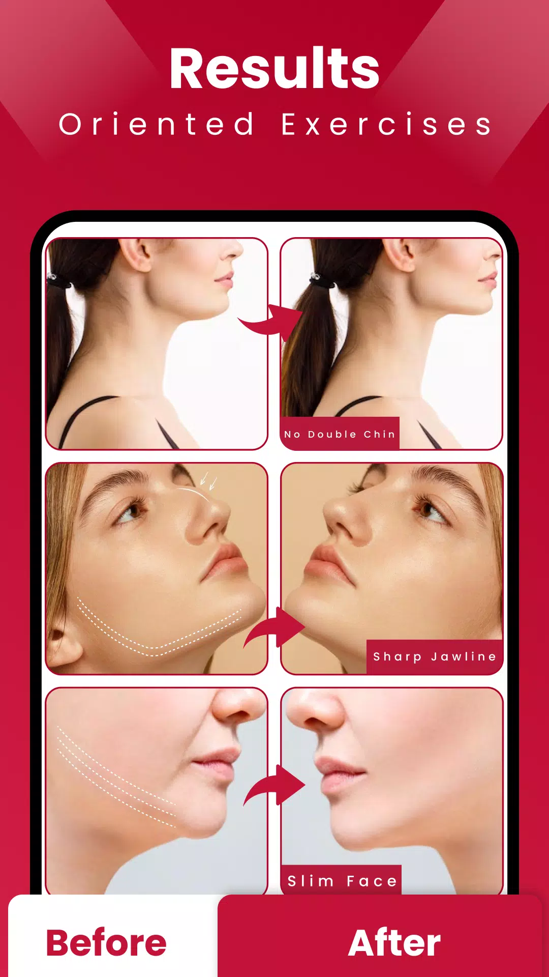 Schermata Jawline Exercises & Mewing 3