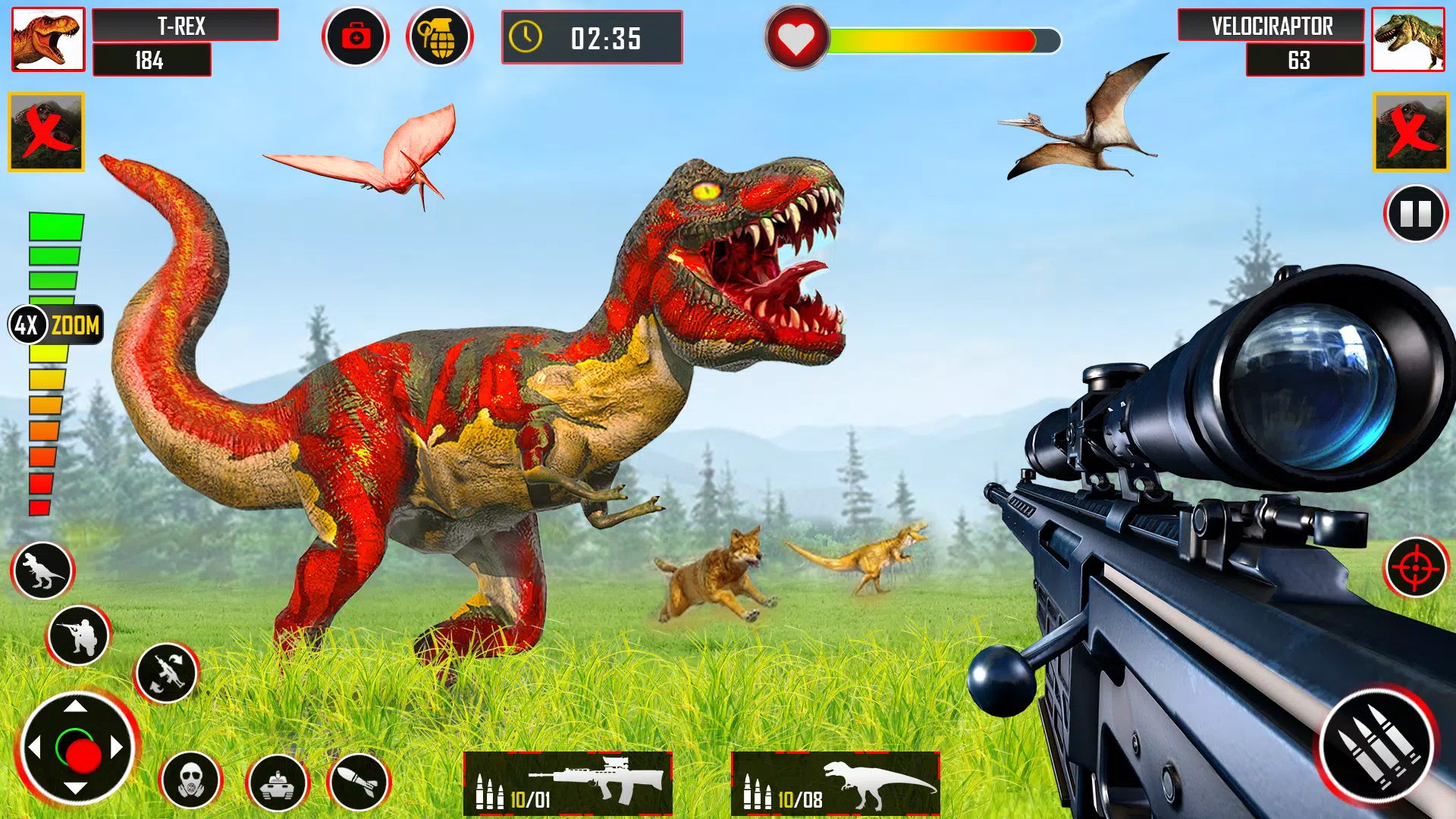 Wild Dino Hunting - Gun Games ဖန်သားပြင်ဓာတ်ပုံ 1