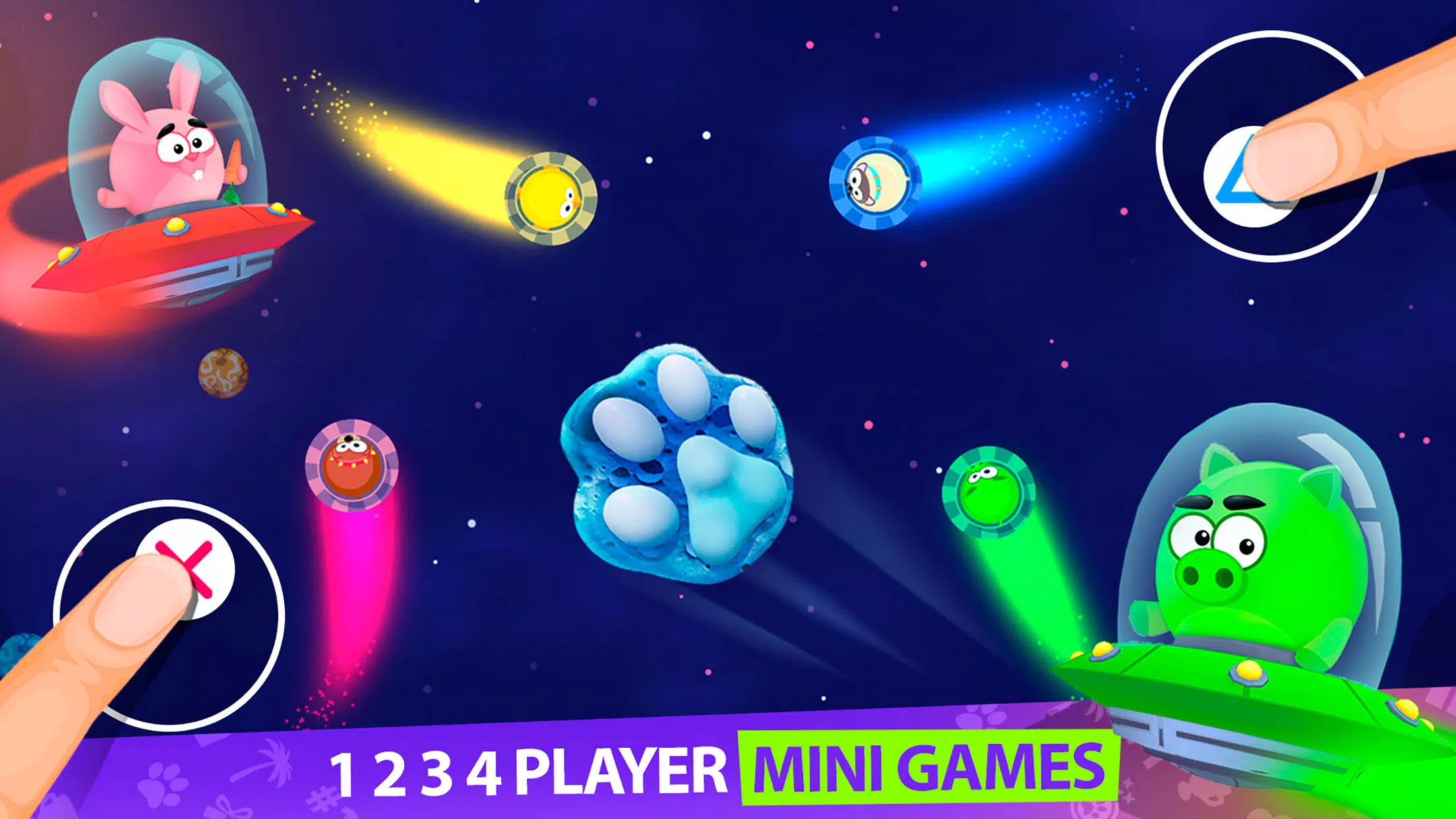 2 3 4 Player Party Mini Games Ảnh chụp màn hình 1