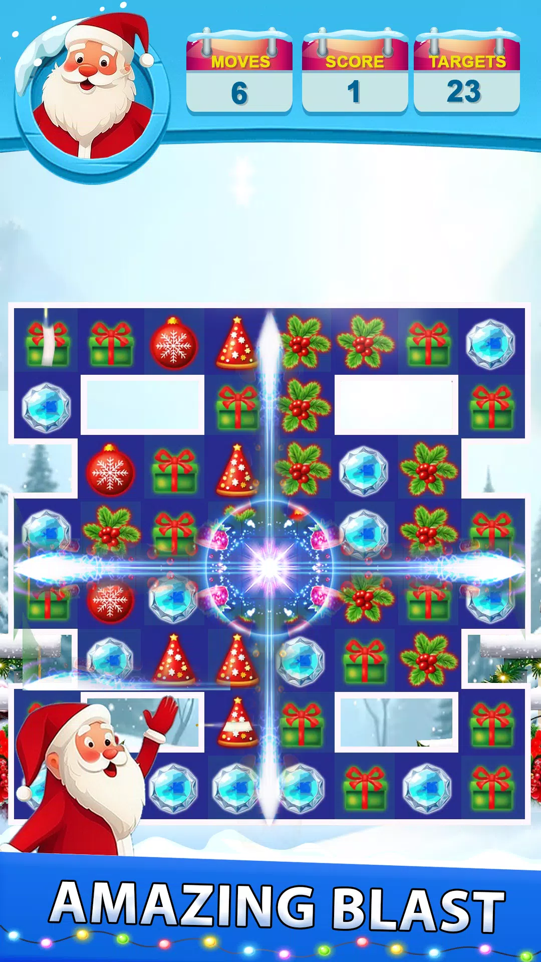 Santa Match Adventure Schermafbeelding 0