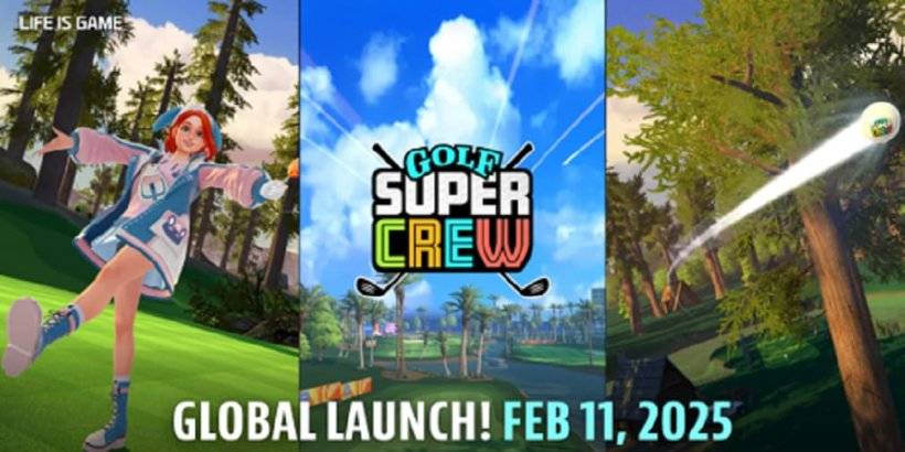 Golf Super Crew è un imminente simulatore di golf di prossima generazione su dispositivo mobile con colorato arcade