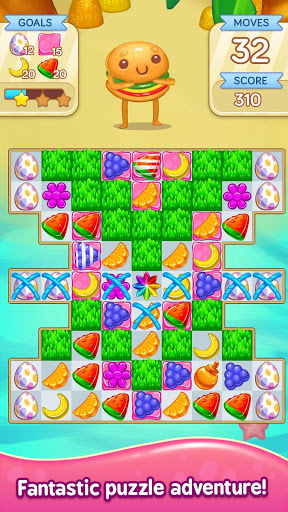 Gummy Gush: Match 3 Puzzle Ảnh chụp màn hình 2