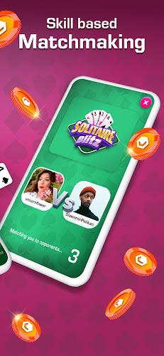 Solitaire Blitz - Earn Rewards Ảnh chụp màn hình 1