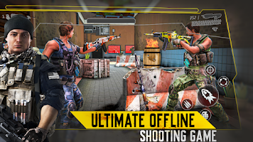 War Games Offline - Gun Games Screenshot 1