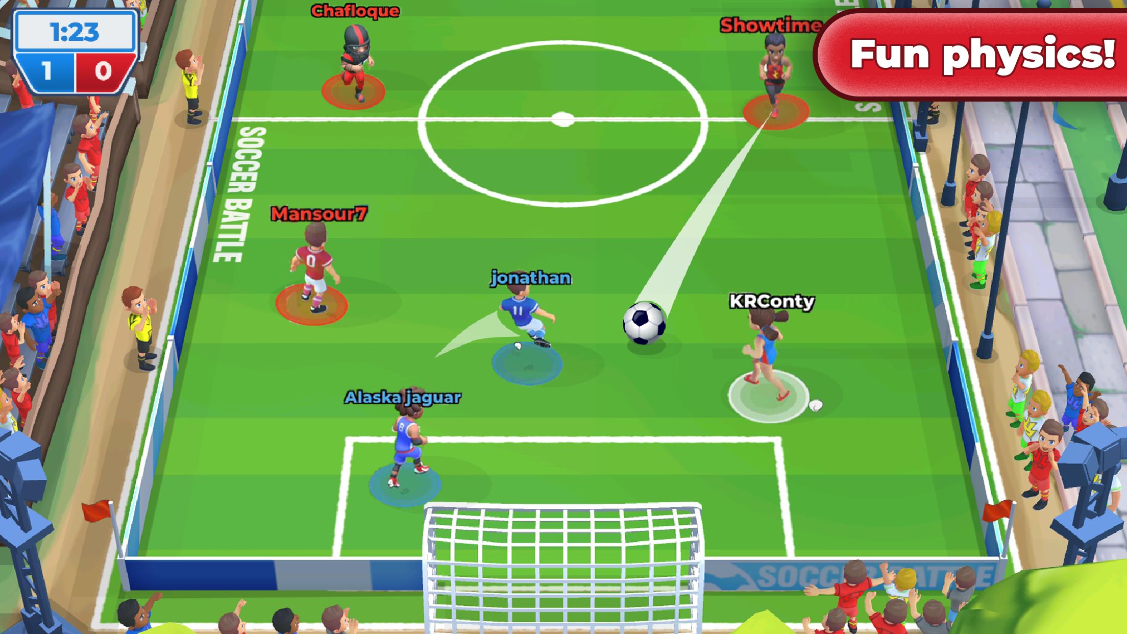 Schermata Soccer Battle -  PvP Football 1