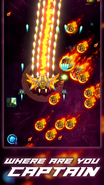 Galaxy Squad: Space Shooter Mod Tangkapan skrin 1