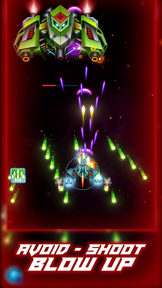 Galaxy Squad: Space Shooter Mod Tangkapan skrin 3