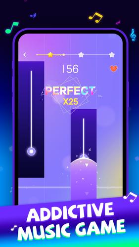 Beat Piano Dance:music game Captura de pantalla 0
