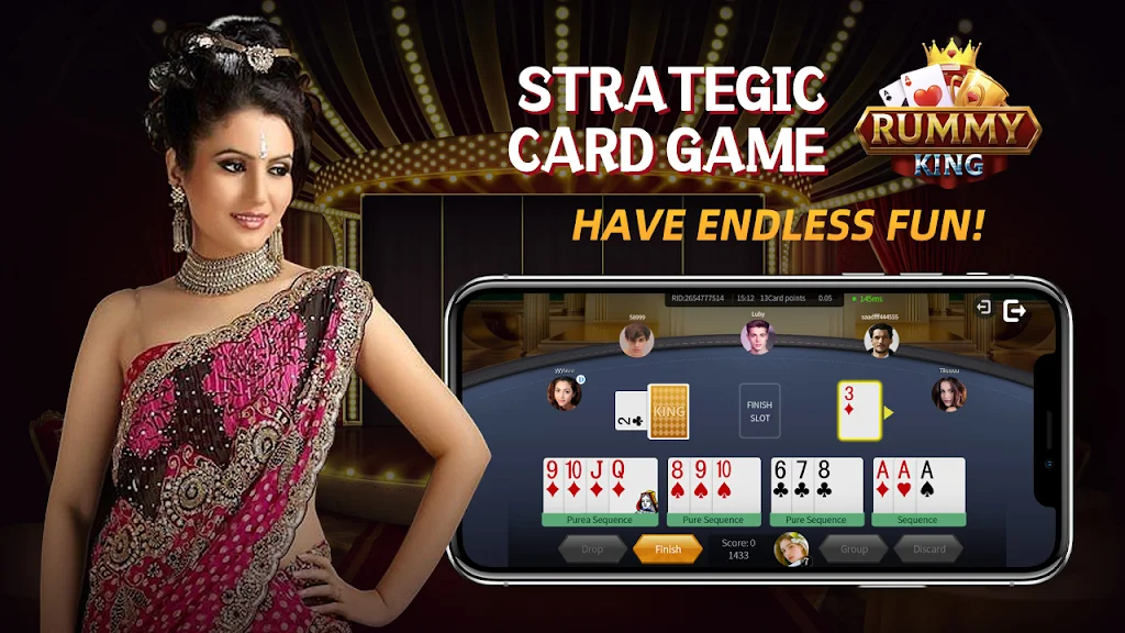 Rummy King -Play Indian Card Tangkapan skrin 0