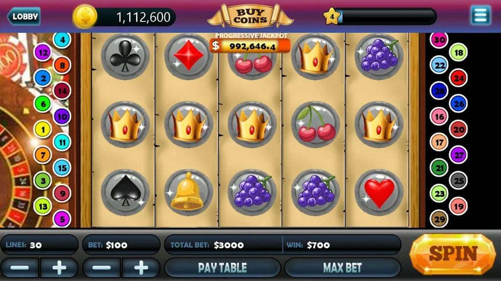 Lucky 777 Slots Vegas स्क्रीनशॉट 0