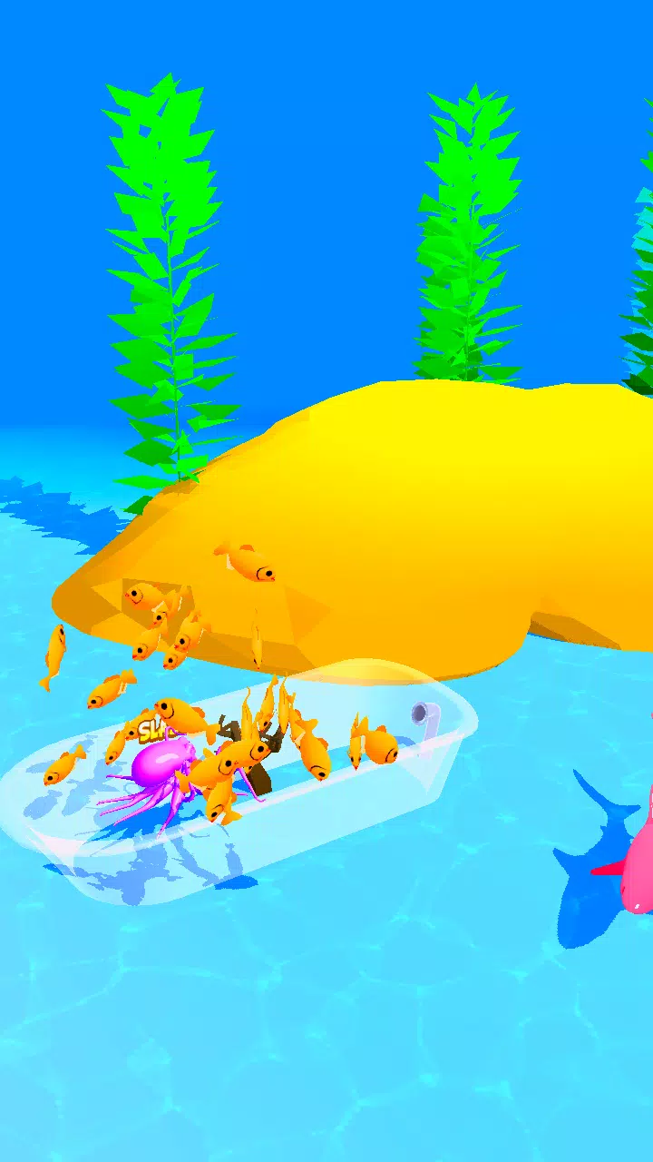 Octopus Run 3D Ảnh chụp màn hình 1