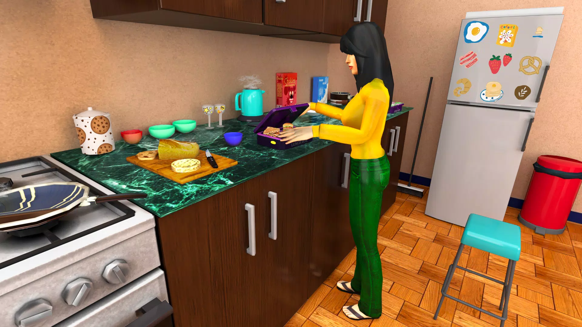Virtual Mother Single Mom Sim ဖန်သားပြင်ဓာတ်ပုံ 1