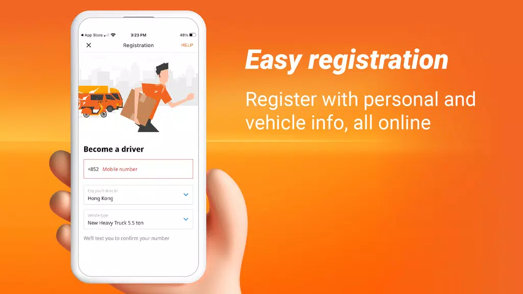 Lalamove Driver - Drive & Earn स्क्रीनशॉट 1