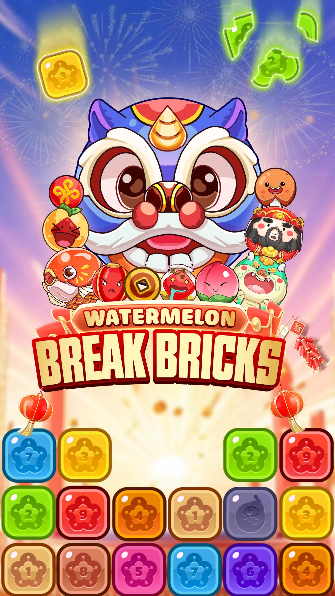 Melon Maker Land: Fruit Merge Ảnh chụp màn hình 0