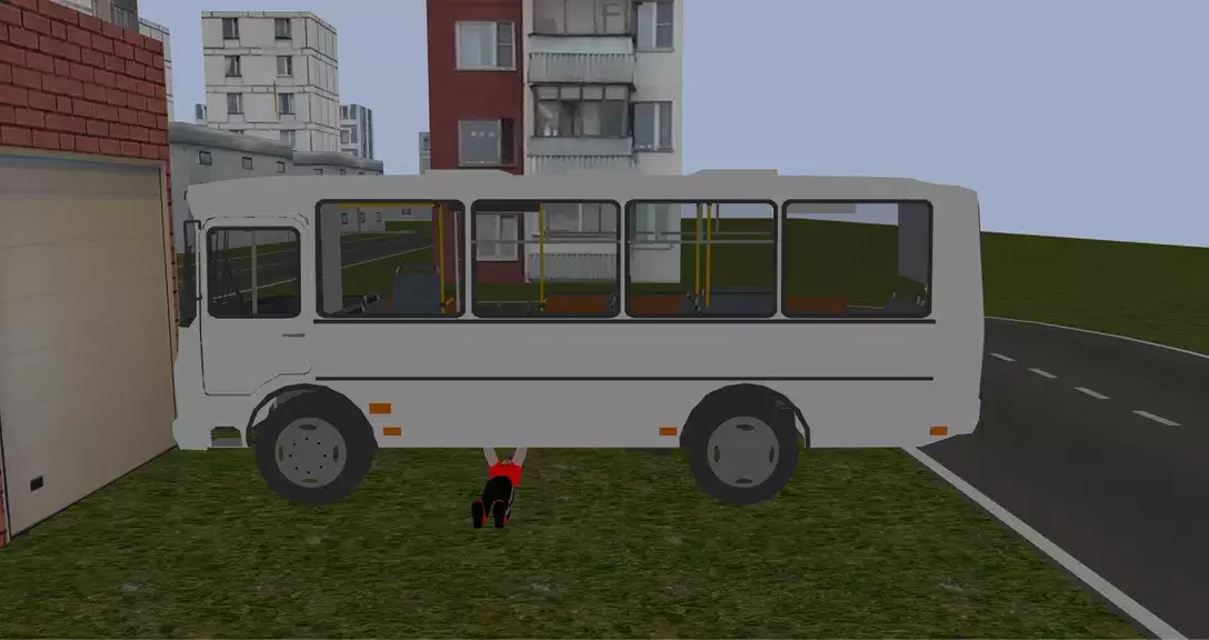 Russian Bus Simulator 3D Captura de pantalla 1