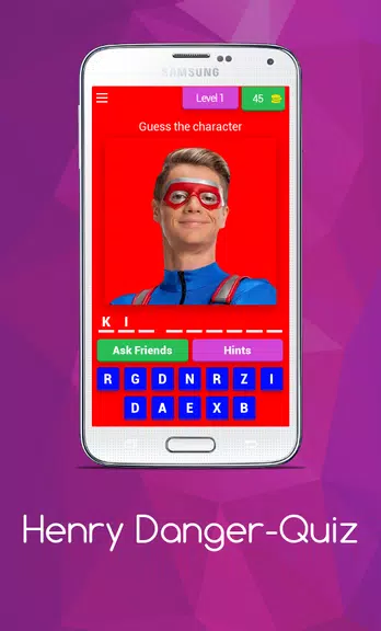 Henry Danger-Quiz Captura de tela 0