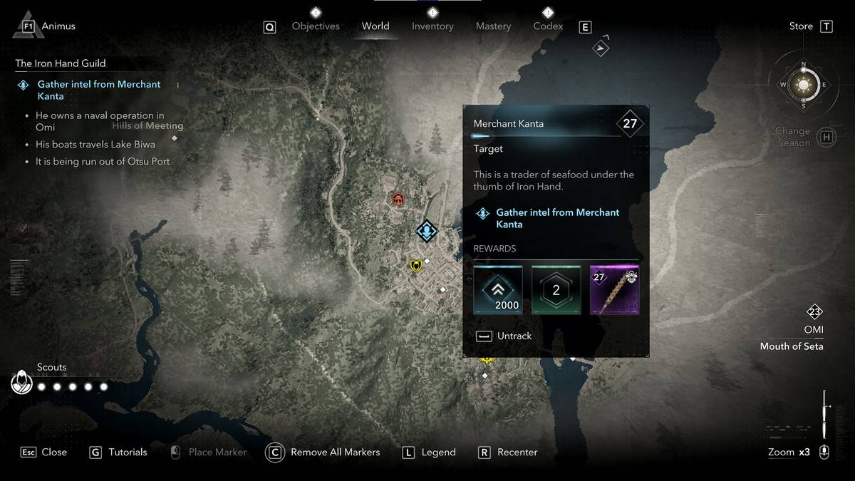 Merchant Kanta in Assassin's Creed Shadows
