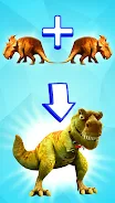 Dinosaur Merge Battle Fight 스크린샷 2