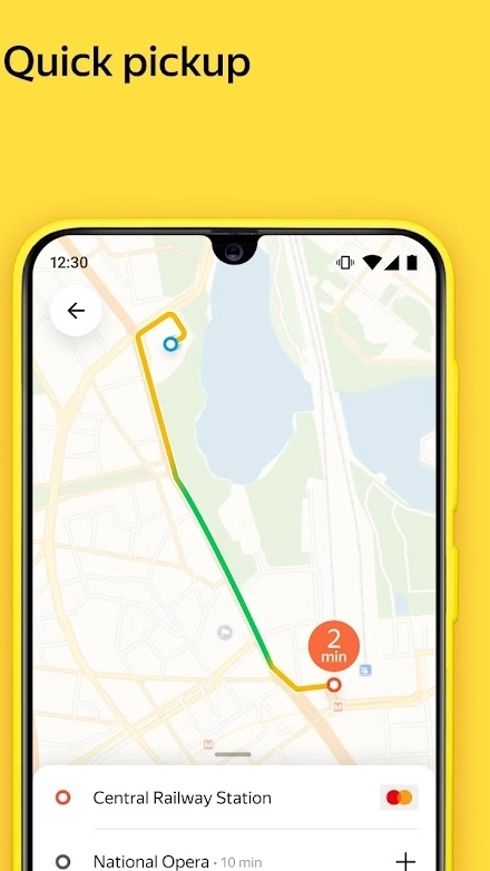 Yandex Go: taxi and delivery Schermafbeelding 0