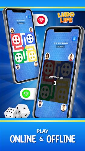 Ludo Life: Multiplayer Raja স্ক্রিনশট 1