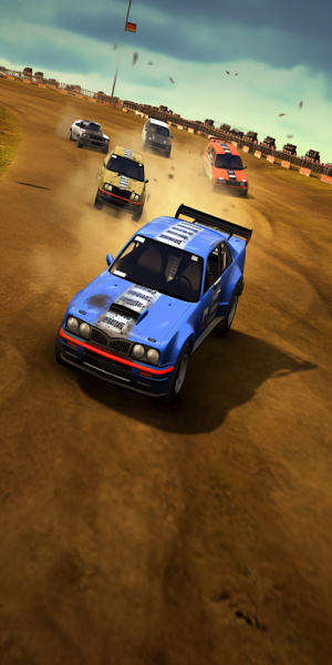 Thumb car race dirt drift ဖန်သားပြင်ဓာတ်ပုံ 0