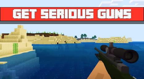 Gun Mod for Minecraft PE स्क्रीनशॉट 3