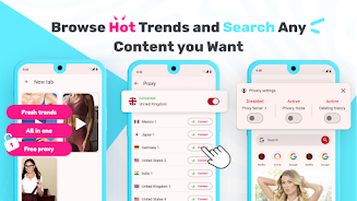 HotBrowser - Web Private Ảnh chụp màn hình 2