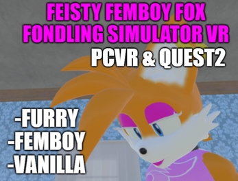 Feisty Femboy Fox Fondling Simulator VR Captura de pantalla 0