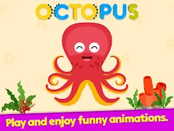 Funny alphabet ABC for kids Screenshot 2