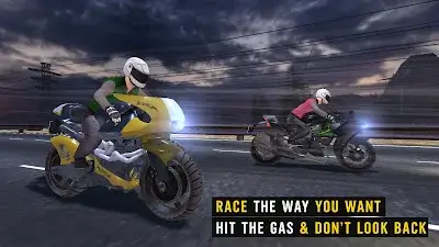 Racing Motorist : Bike Game Ekran Görüntüsü 1