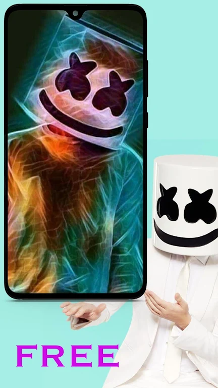 Marshmello Wallpaper স্ক্রিনশট 1