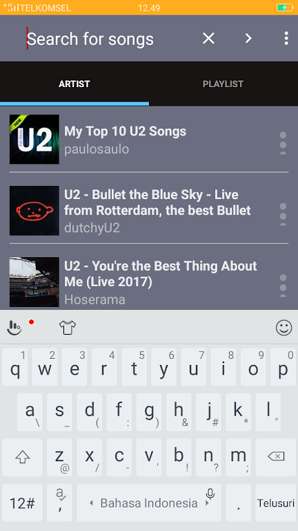 U2 Greatest Hits Songs স্ক্রিনশট 3