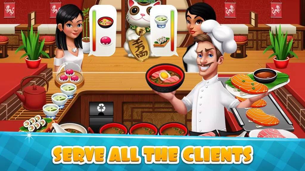 Cooking World - Food Fever & Restaurant Craze Captura de pantalla 1