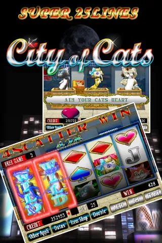 SUPER 25LINES CITY OF CATS スクリーンショット 1